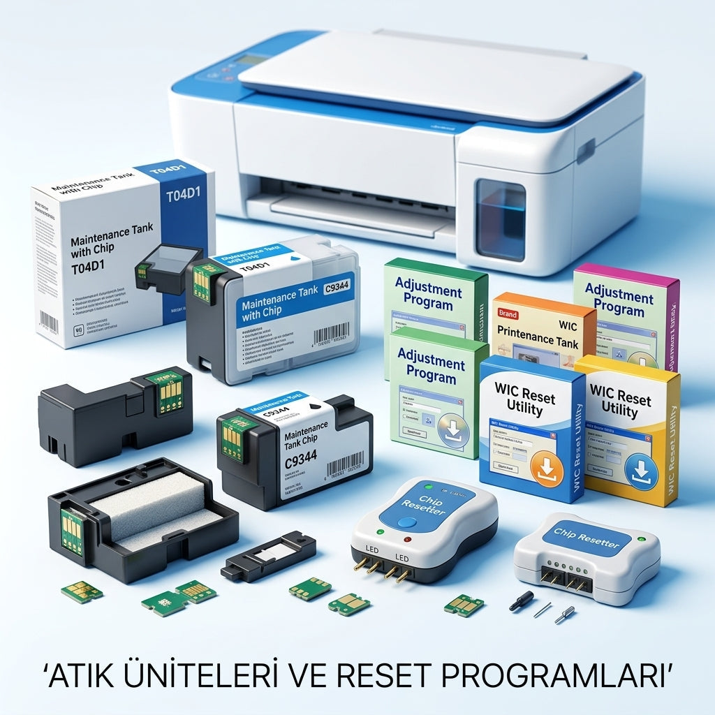 Yazıcı Atık Kutuları