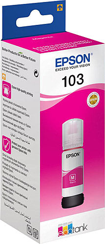 Epson 103 Orijinal Mürekkep Seti 4 Renk (Siyah, Mavi, Kırmızı, Sarı) - Yüksek Kapasiteli