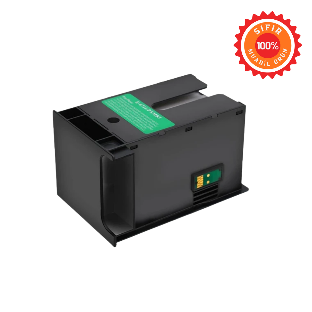 Epson Uyumlu T6711 (C13T671100) Bakım Kutusu - Atık Mürekkep Ünitesi (Çipli) - Workforce WF-3620 WF-7610 WF-7710 Serileri Için