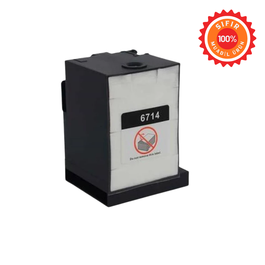 Epson Uyumlu T6714 (C13T671400) Bakım Kutusu - Atık Mürekkep Ünitesi (Çipli) - Workforce Pro WF-C869R WF-C8190 WF-C8690