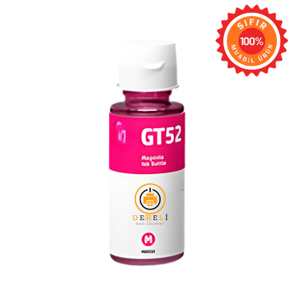 HP GT52 / GT53 Muadil Mürekkep Seti 4 Renk (Siyah, Mavi, Kırmızı, Sarı) - Yüksek Kapasiteli