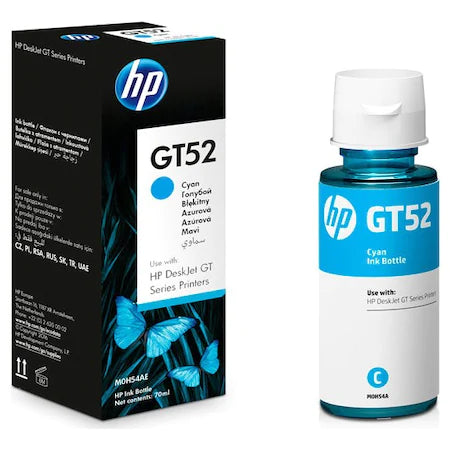 HP GT52 / GT53 Orijinal Mürekkep Seti 4 Renk (Siyah, Mavi, Kırmızı, Sarı) - Yüksek Kapasiteli