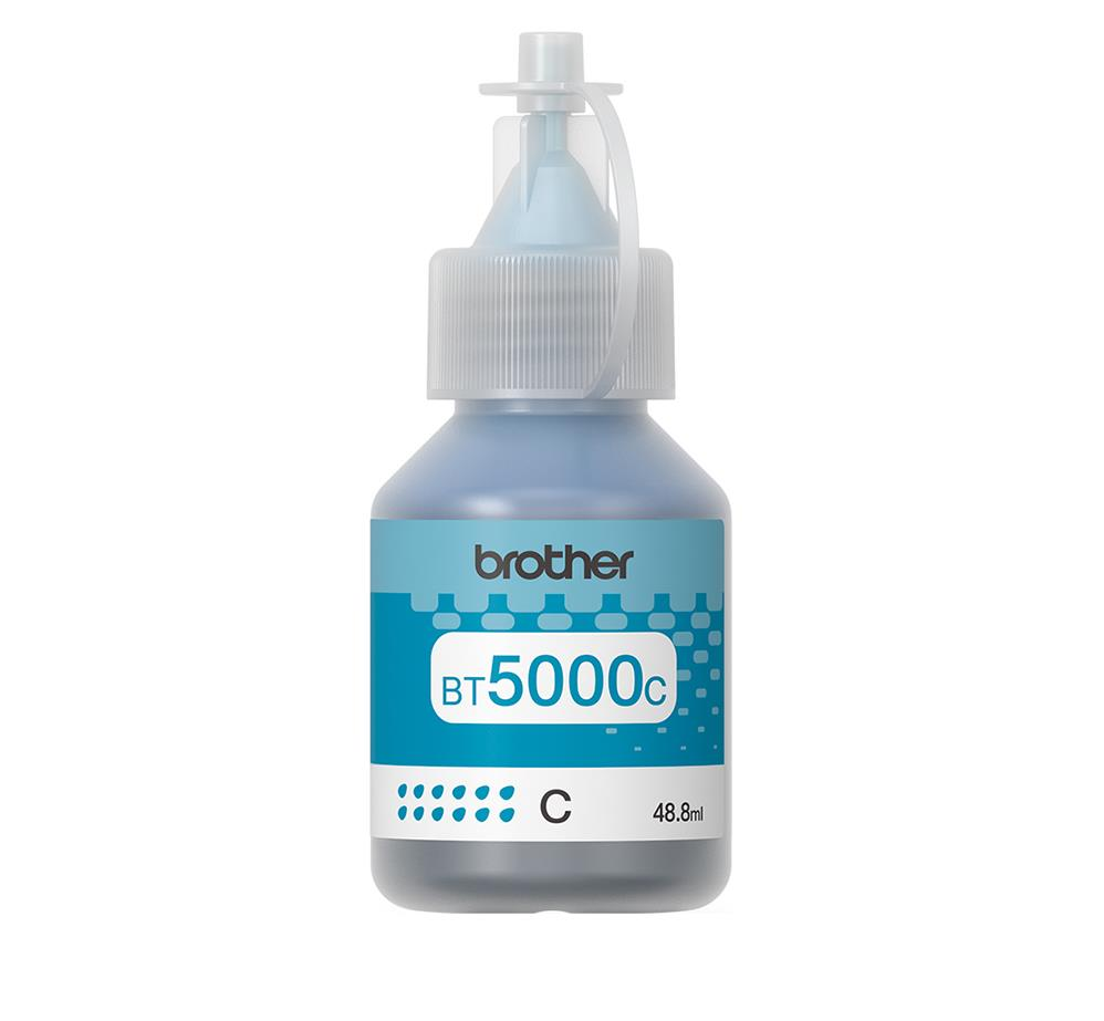 Brother BT60 / BT5000 Orijinal Mürekkep Seti 4 Renk (Siyah, Mavi, Kırmızı, Sarı) - Yüksek Kapasiteli