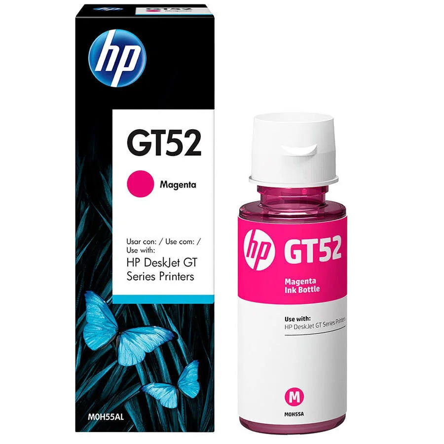 HP GT52 / GT53 Orijinal Mürekkep Seti 4 Renk (Siyah, Mavi, Kırmızı, Sarı) - Yüksek Kapasiteli