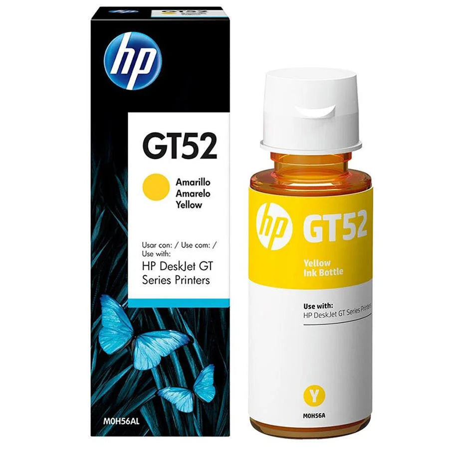 HP GT52 / GT53 Orijinal Mürekkep Seti 4 Renk (Siyah, Mavi, Kırmızı, Sarı) - Yüksek Kapasiteli