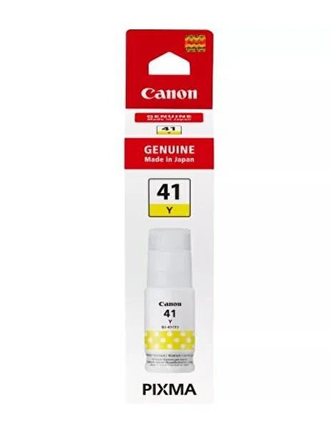 Canon GI-41 Orijinal Mürekkep Seti 4 Renk (Siyah, Mavi, Kırmızı, Sarı) - Yüksek Kapasiteli