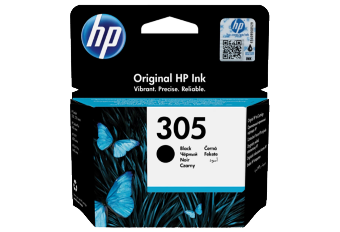 HP 305 Siyah Orijinal Kartuş Deskjet 2710 2720 4120 4130 Envy 6020 6420