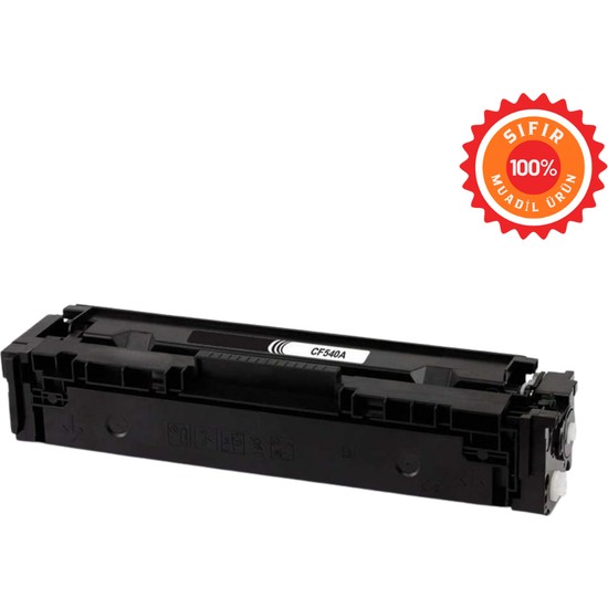 DRL  Hp Uyumlu 203A / 203A Siyah Muadil Toner (CF540A/CRG054/CRG067) - Canon 054 / 054H Siyah I-Sensys Uyumlu