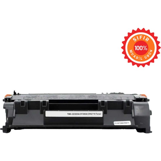 Drl CF280A / CE505A / CRG719 Uyumlu Siyah Muadil Toner - M401DN M425DN P2035 P2055 LBP6300 LBP6650 Serileri Ile Uyumlu