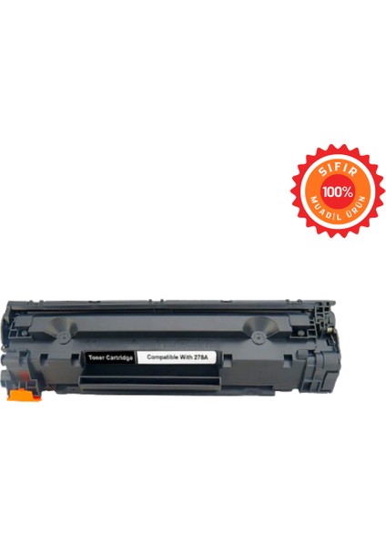 Drl CE278A / CRG-728 Uyumlu Siyah Muadil Toner - P1566 / P1606dn / M1536dnf / MF4410 / MF4450 / MF4570 Serileri İle Uyumlu