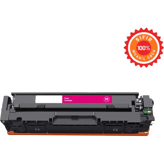 Drl Hp Uyumlu 201A / 201A (CF403A / CF403H) ve Canon 045 / 045H Kırmızı (Magenta) Çipli Muadil Toner